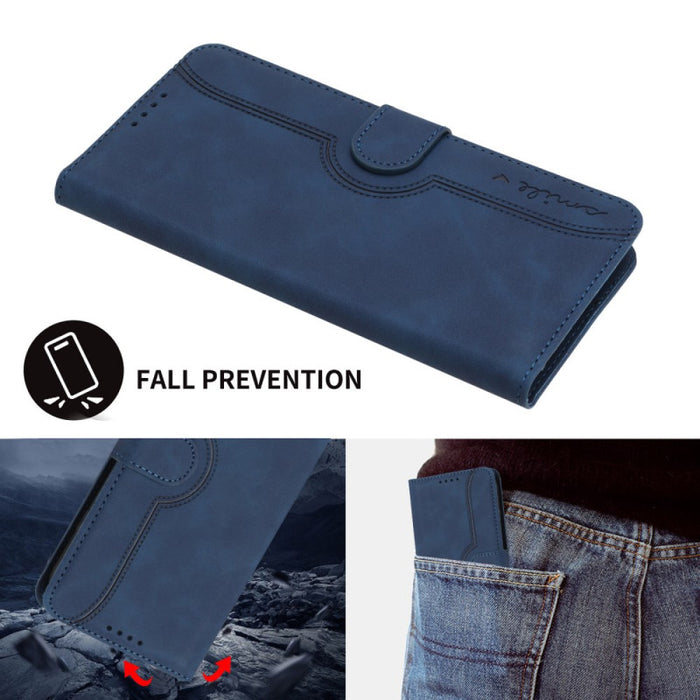 Smile Heart Pattern Wallet Wrist Strap