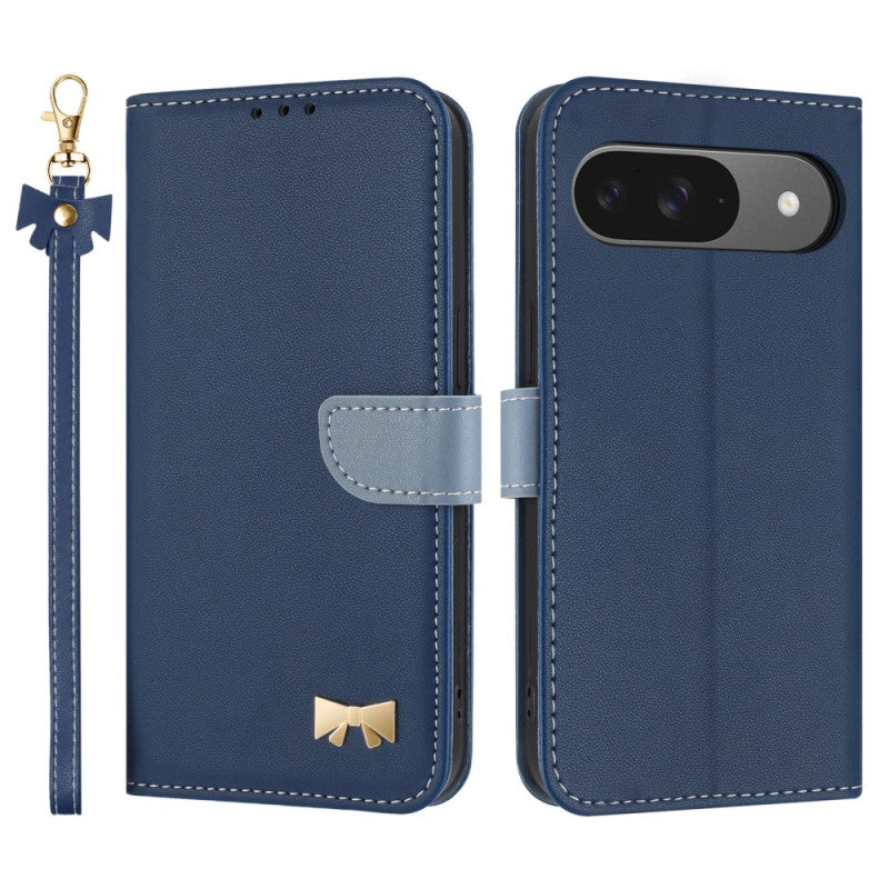 Metal Bow Wallet Detachable Wrist Strap