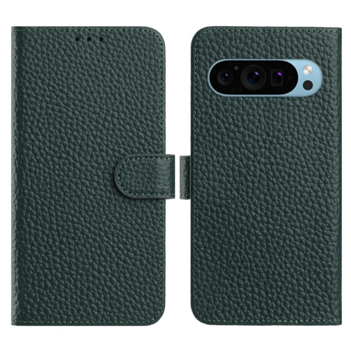 Genuine Leather Wallet Cushion Corner Case