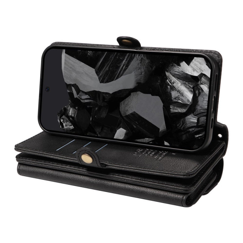 Large Capacity RFID Wallet Shoulder Strap