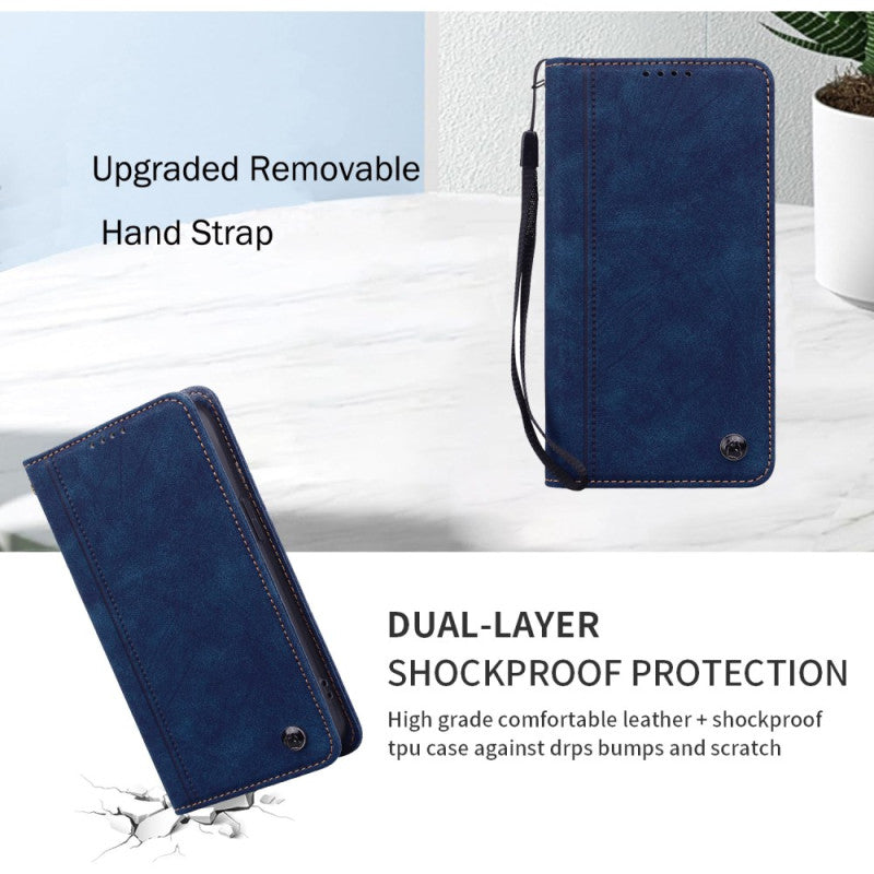 Premium Wallet Detachable Wrist Strap Case