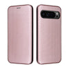 Slim Carbon Fiber Flip Wallet Case Cover