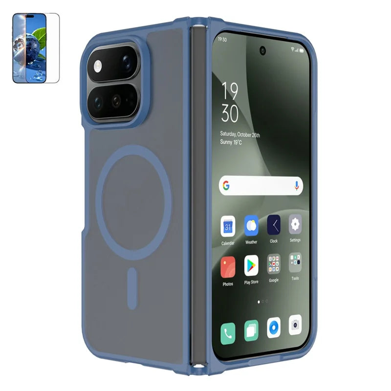 Pixel 11 Pro Fold Magnetic Case with Tempered Glass and Matte Finish – View 5