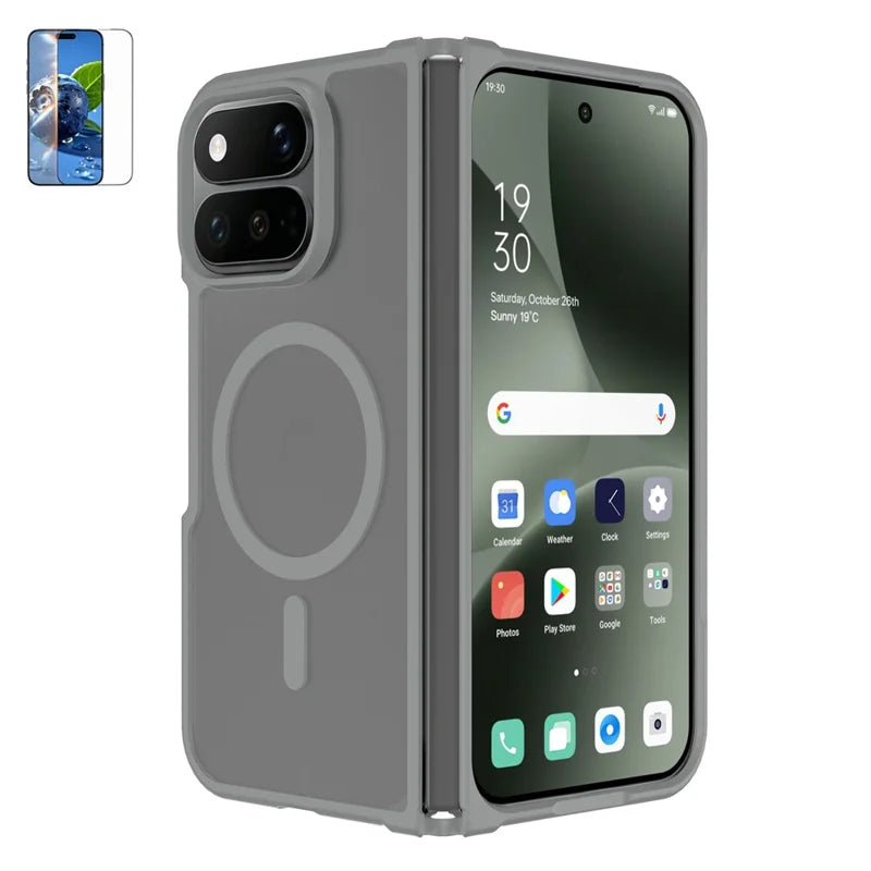 Pixel 11 Pro Fold Magnetic Case with Tempered Glass and Matte Finish – View 6