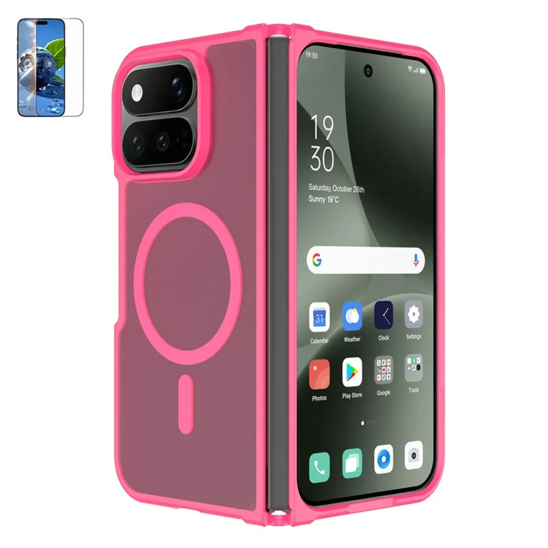 Pixel 11 Pro Fold Magnetic Case with Tempered Glass and Matte Finish – View 8