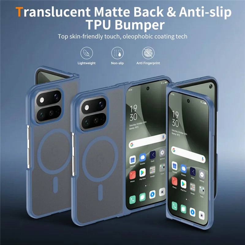 Pixel 11 Pro Fold Magnetic Case with Tempered Glass and Matte Finish – View 9