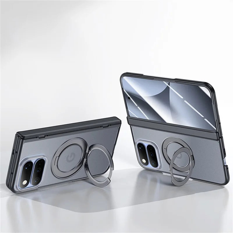 Pixel 11 Pro Fold Pixelsnap Compatible Case with 360° Rotating Kickstand & Tempered Glass – View 4