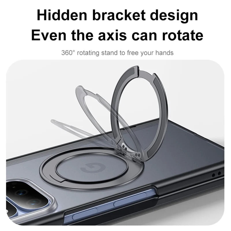 Pixel 11 Pro Fold Pixelsnap Compatible Case with 360° Rotating Kickstand & Tempered Glass – View 7