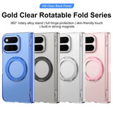 Pixel 11 Pro Fold Clear Case with Rotatable Kickstand and Hinge – View 13