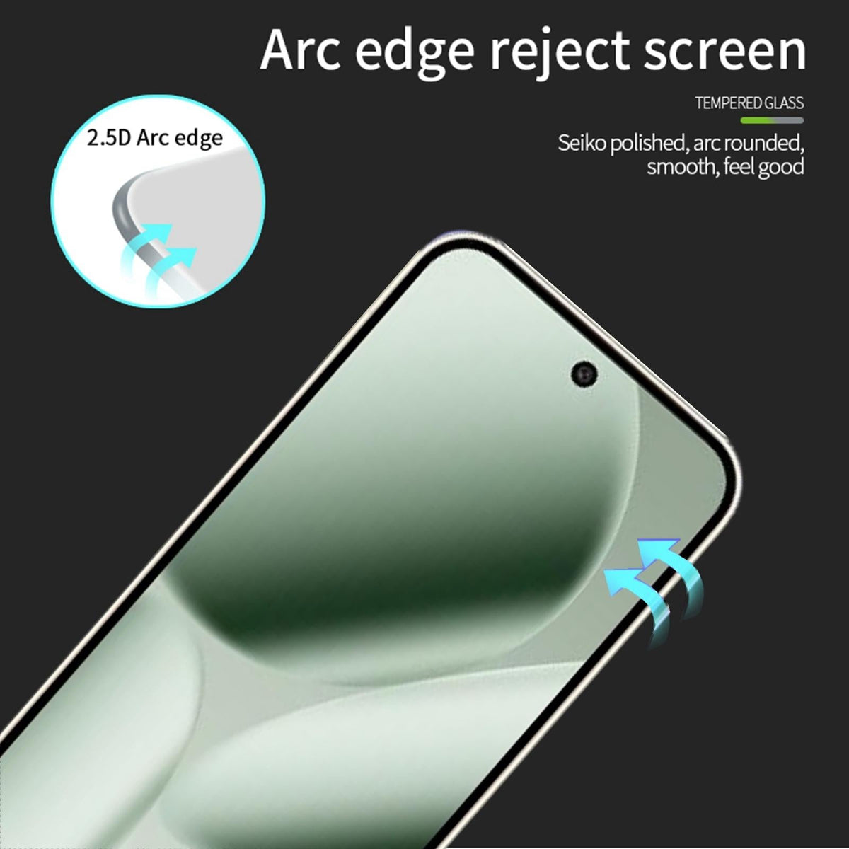 Pixel 11 Pro Pixel 10 Pro XL Tempered Glass Screen Protector – View 6