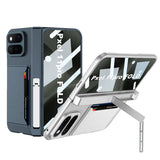 Pixel 11 Pro Fold Fold Integrated Fold Hinge Card Slot Phone Case with Holder