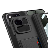 Pixel 11 Pro Fold Fold Integrated Fold Hinge Card Slot Phone Case with Holder