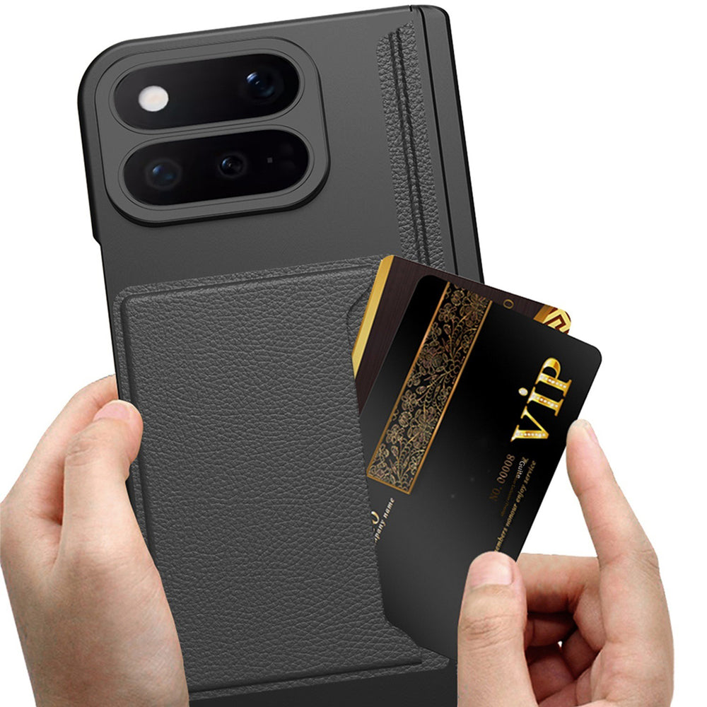 Pixel 11 Pro Fold Fold Integrated Fold Hinge Card Slot Phone Case with Holder